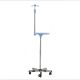 HF567 Saline Stand with adjustable height and sturdy design, ideal for use in healthcare settings.