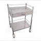 HF470D : Instrument Trolley SS With Drawer
