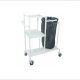 HF131 : Linen Trolley With Three Shelves And Bag