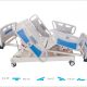 Electric ICU bed with 5 functions and embedded control panel.